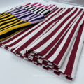 32S Striped Pattern Printed 100% Rayon Fabric